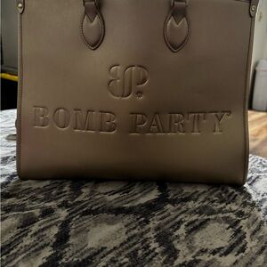 Bomb Party 2022 Convention Gold tote bag